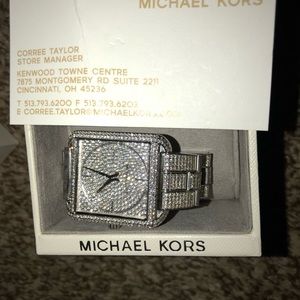 Michael Kors diamond watch